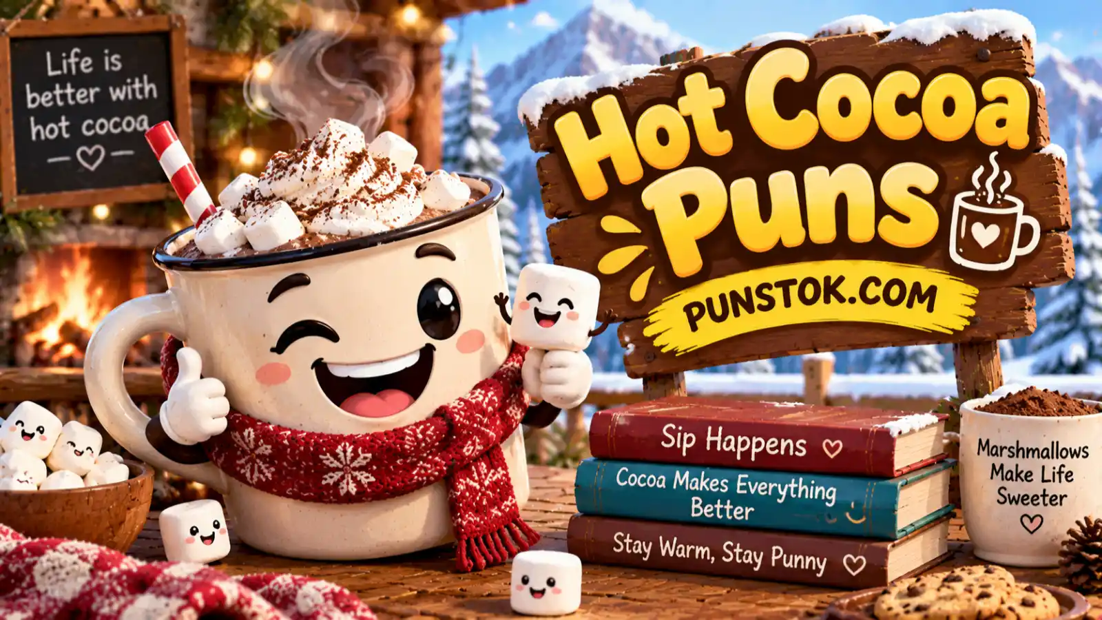 Hot Cocoa Puns