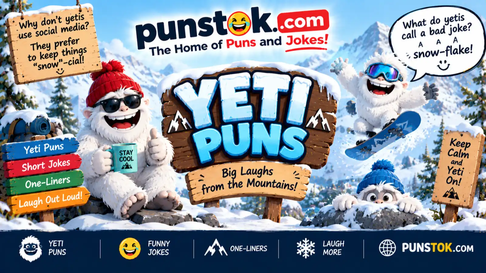 Yeti Puns
